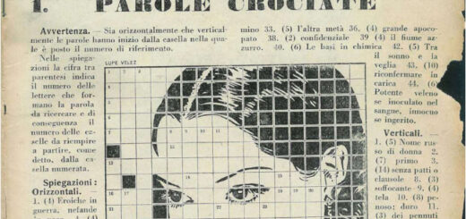 Il primo numero de “La Settimana enigmistica” ideata dal sassarese Giorgio Sisini